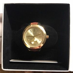 JBW gold and diamond watch. Brand new, never worn.